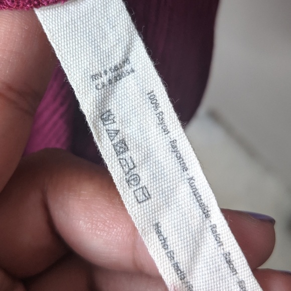 Free People Fuscia Flowy Boho Mini Dress - Picture 5 of 7